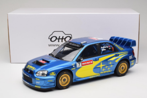 Subaru Impreza WRC S9 #7 P. Solberg / P. Mills Rally Great Britain 2003 Otto 1:12 G092 Hars — afbeelding 6 van 6