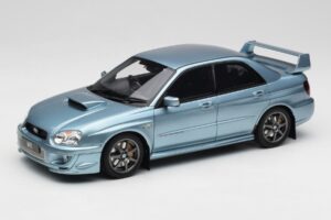 Subaru Impreza WRX STi WR1 GD P. Solberg Edition Ice Blue Metallic Otto 1:18 OT1114 Hars