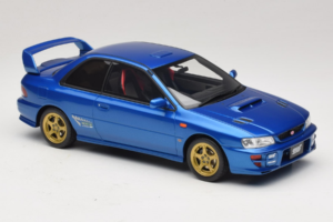 Subaru Impreza WRX STI GC8 Type R Version V Limited Sonic Blue Otto 1:18 OT1249 Hars — afbeelding 4 van 6
