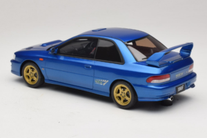 Subaru Impreza WRX STI GC8 Type R Version V Limited Sonic Blue Otto 1:18 OT1249 Hars — afbeelding 5 van 6