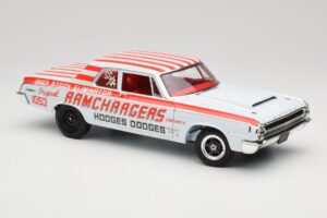 Dodge 330 Super Stock Ramchargers NHRA 1964 Highway 61 1:18 50044 Metaal — afbeelding 6 van 8