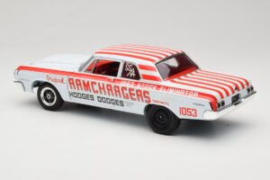 Dodge 330 Super Stock Ramchargers NHRA 1964 Highway 61 1:18 50044 Metaal — afbeelding 7 van 8