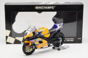 Suzuki GSX-R 1000 Team Alstare Corona Extra T. Corser WSB 2005 Minichamps 1:12 122052211 Metaal — afbeelding 6 van 6
