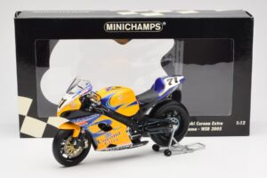 Suzuki GSX-R 1000 Team Alstare Corona Extra Y. Kagayama WSB 2005 Minichamps 1:12 122052271 Metaal — afbeelding 6 van 6
