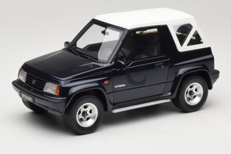 Suzuki Vitara Cabrio JLX Deep Blue Pearl Metallic Otto 1:18 OT492 Hars