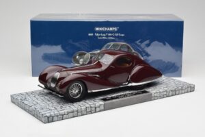 Talbot-Lago T150-C-SS Coupe Mullin Museum Minichamps 1:18 107117120 Metaal — afbeelding 6 van 6