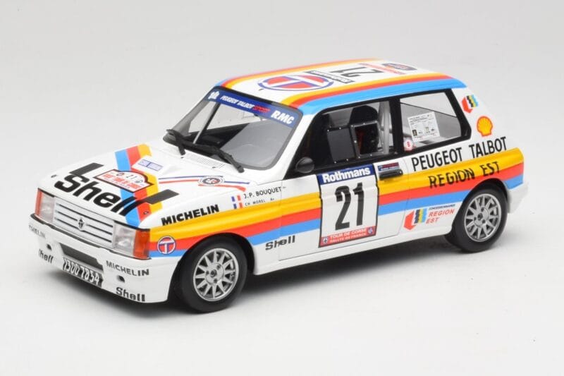 Talbot Samba Rallye Group B #12 J-P. Bouquet Tour de Corse 1985 Otto 1:18 OT1116 Hars