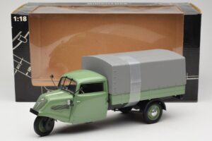 Tempo Dreirad Canvas Groen Minichamps 1:18 180099020 Metaal — afbeelding 8 van 8