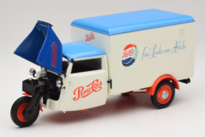 Tempo Dreirad Kastenwagen Pepsi Minichamps 1:18 150099024 Metaal — afbeelding 2 van 8