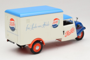 Tempo Dreirad Kastenwagen Pepsi Minichamps 1:18 150099024 Metaal — afbeelding 3 van 8