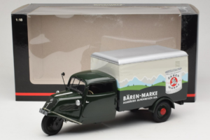 Tempo Hanseat Kastenwagen Baren Marken Minichamps 1:18 150099045 Metaal — afbeelding 6 van 6
