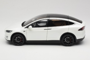 Tesla Model X Wit OEM 1:18 TESLA001 Metaal — afbeelding 4 van 8