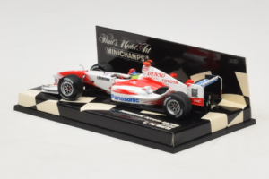 Toyota TF104 Panasonic #16 C. da Matta Panasonic Toyota Racing 2004 Minichamps 1:43 400040016 Metaal — afbeelding 3 van 5
