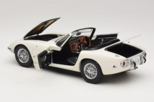 Toyota 2000 GT Cabriolet Wit James Bond Collection AUTOart 1:18 78731 Metaal — afbeelding 5 van 8