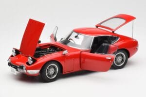 Toyota 2000 GT Rood AUTOart 1:18 78741 Metaal — afbeelding 2 van 8