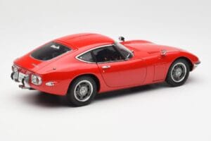 Toyota 2000 GT Rood AUTOart 1:18 78741 Metaal — afbeelding 3 van 8