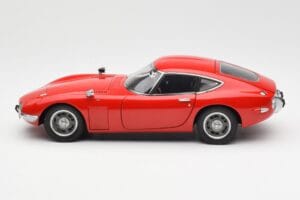 Toyota 2000 GT Rood AUTOart 1:18 78741 Metaal — afbeelding 4 van 8