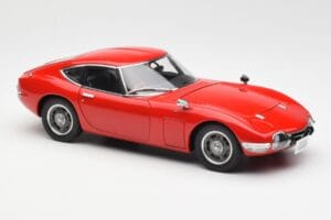 Toyota 2000 GT Rood AUTOart 1:18 78741 Metaal — afbeelding 6 van 8