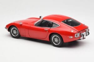 Toyota 2000 GT Rood AUTOart 1:18 78741 Metaal — afbeelding 7 van 8