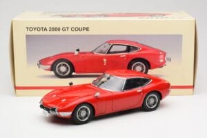 Toyota 2000 GT Rood AUTOart 1:18 78741 Metaal — afbeelding 8 van 8