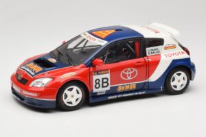 Toyota Auris WRC #8 Panis / Balas WRC 2003 Solido 1:18 90598 Metaal
