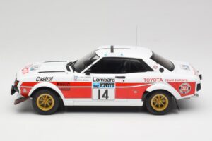 Toyota Celica 2000 GT RA21 #14 P-I. Walfridson RAC Rally 1977 IXO 1:18 18RMC189B Metaal — afbeelding 3 van 6