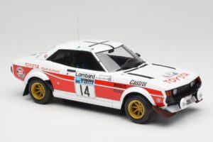 Toyota Celica 2000 GT RA21 #14 P-I. Walfridson RAC Rally 1977 IXO 1:18 18RMC189B Metaal — afbeelding 4 van 6