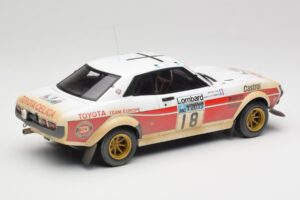 Toyota Celica 2000 GT RA21 #18 J-L. Therier RAC Rally 1977 IXO 1:18 18RMC189C Metaal — afbeelding 2 van 6
