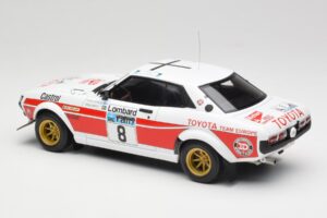 Toyota Celica 2000 GT RA21 #8 H. Mikkola / A. Hertz RAC Rally 1977 IXO 1:18 18RMC189A Metaal — afbeelding 5 van 6