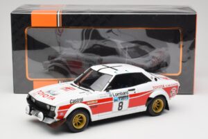 Toyota Celica 2000 GT RA21 #8 H. Mikkola / A. Hertz RAC Rally 1977 IXO 1:18 18RMC189A Metaal — afbeelding 6 van 6