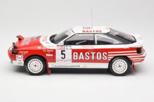 Toyota Celica GT-Four ST165 #5 R. Verreydt / G. Biar Haspengouw Rally 1990 IXO 1:18 18RMC119 Metaal — afbeelding 3 van 6