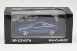 Toyota Celica T200 Donkerblauw Minichamps 1:43 TOYOTA006 Metaal — afbeelding 4 van 4