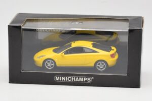 Toyota Celica T230 Geel Minichamps 1:43 430168924 Metaal — afbeelding 4 van 4