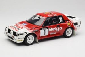 Toyota Celica Twin-Cam Turbo Team Belga #1 J. Kankkunen / F. Gallagher Haspengouw Rally 1995 Otto 1:18 OT1143 Hars