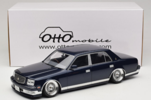 Toyota Century VG45 V12 Stance Blue Mica Otto 1:18 OT1218 Hars — afbeelding 6 van 6