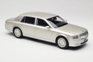 Toyota Century Silver Metallic Kyosho 1:18 KSR18036S Metaal — afbeelding 4 van 6