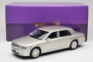 Toyota Century Silver Metallic Kyosho 1:18 KSR18036S Metaal — afbeelding 6 van 6