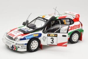 Toyota Corolla WRC #3 C. Sainz / L. Moya Safari Rally 1999 AUTOart 1:18 89982 Metaal — afbeelding 2 van 8