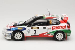 Toyota Corolla WRC #3 C. Sainz / L. Moya Safari Rally 1999 AUTOart 1:18 89982 Metaal — afbeelding 4 van 8
