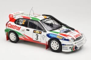 Toyota Corolla WRC #3 C. Sainz / L. Moya Safari Rally 1999 AUTOart 1:18 89982 Metaal — afbeelding 6 van 8