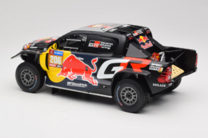Toyota GR DKR Hilux Evo #206 L. Moraes / A. Monleon Rally Dakar 2024 IXO 1:18 18RMC238A Metaal — afbeelding 5 van 6