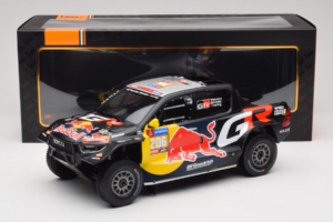 Toyota GR DKR Hilux Evo #206 L. Moraes / A. Monleon Rally Dakar 2024 IXO 1:18 18RMC238A Metaal — afbeelding 6 van 6