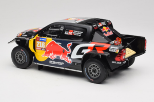 Toyota GR DKR Hilux Evo #216 S. Quintero / D. Zenz Rally Dakar 2024 IXO 1:18 18RMC238B Metaal — afbeelding 5 van 6