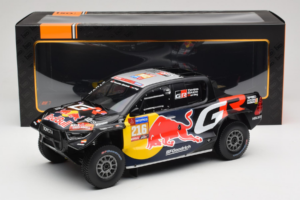 Toyota GR DKR Hilux Evo #216 S. Quintero / D. Zenz Rally Dakar 2024 IXO 1:18 18RMC238B Metaal — afbeelding 6 van 6