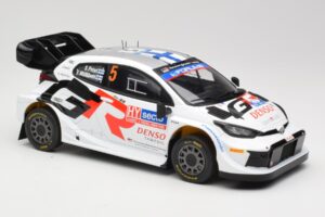 Toyota GR Yaris Rally1 #5 Toyota Gazoo Racing WRT S. Pajari / E. Malkonen Rally Finland 2024 IXO 1:18 18RMC217 Metaal — afbeelding 4 van 6