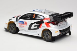 Toyota GR Yaris Rally1 #5 Toyota Gazoo Racing WRT S. Pajari / E. Malkonen Rally Finland 2024 IXO 1:18 18RMC217 Metaal — afbeelding 5 van 6