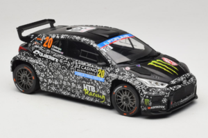 Toyota GR Yaris Rally2 #20 O. Solberg / E. Edmondson Rally Monte Carlo 2025 IXO 1:18 18RMC232 Metaal — afbeelding 4 van 6
