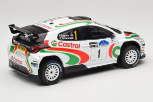 Toyota GR Yaris Rally2 #1 C. Ingram / R. Whittock Voyonic Grampian Forest Rally 2024 IXO 1:18 18RMC213 Metaal — afbeelding 2 van 6