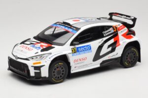 Toyota GR Yaris Rally2 #37 Y. Yamamoto Rally Finland 2024 IXO 1:18 18RMC212A Metaal