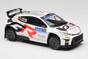 Toyota GR Yaris Rally2 #44 H. Kogure Rally Finland 2024 IXO 1:18 18RMC212B Metaal — afbeelding 4 van 6